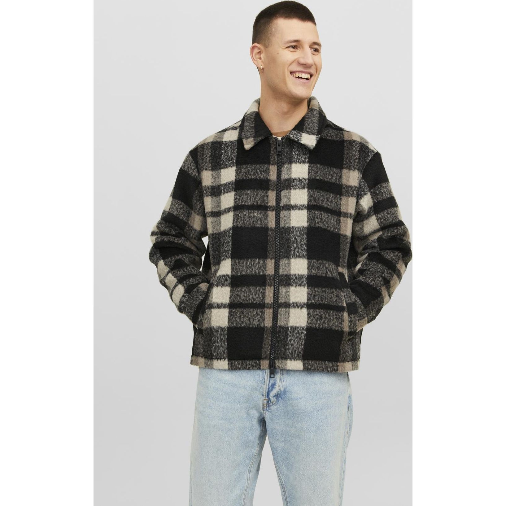 JACK & JONES Striukė vyrams, Ruda, JORCOLE JACKET LN 2
