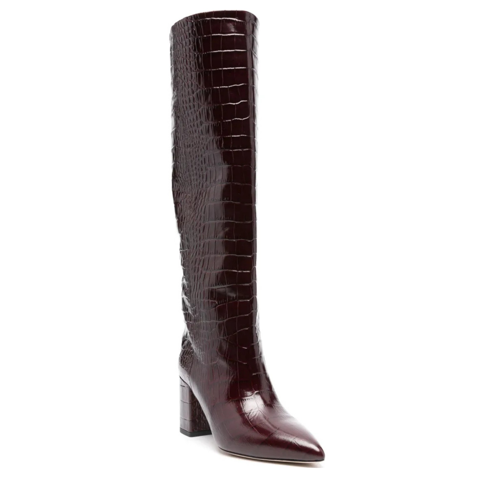 PARIS TEXAS Auliniai moterims, Ruda, Stiletto boot 60 1
