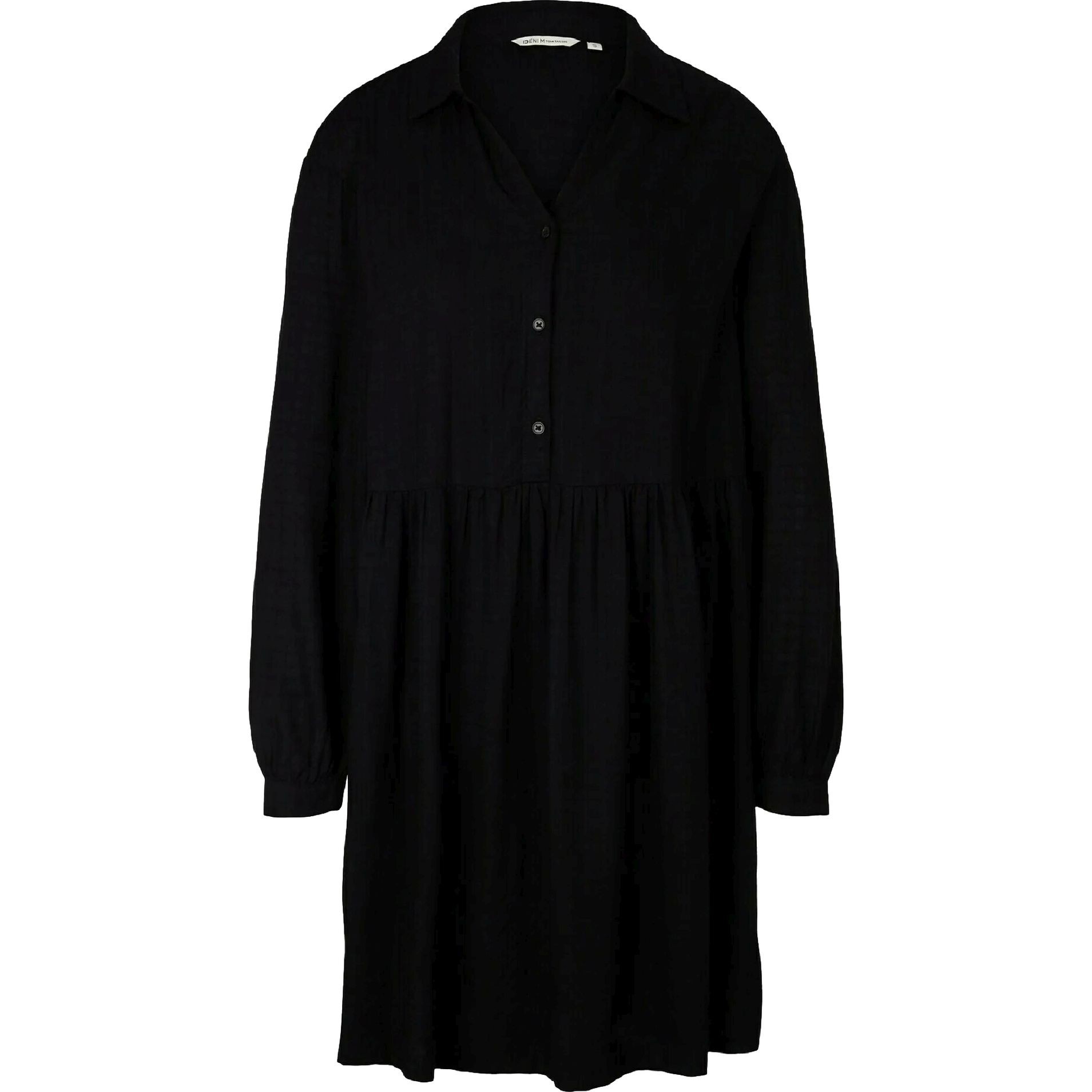TOM TAILOR Midi suknelė moterims, Juoda, Suknelė 1