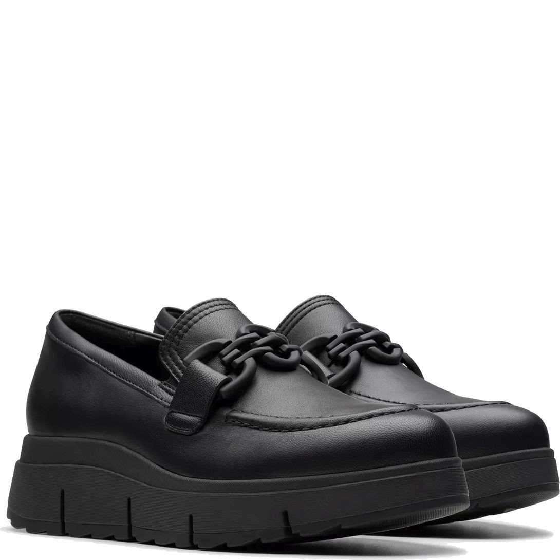 CLARKS Loaferiai moterims, Juoda, Loriini loafers 1