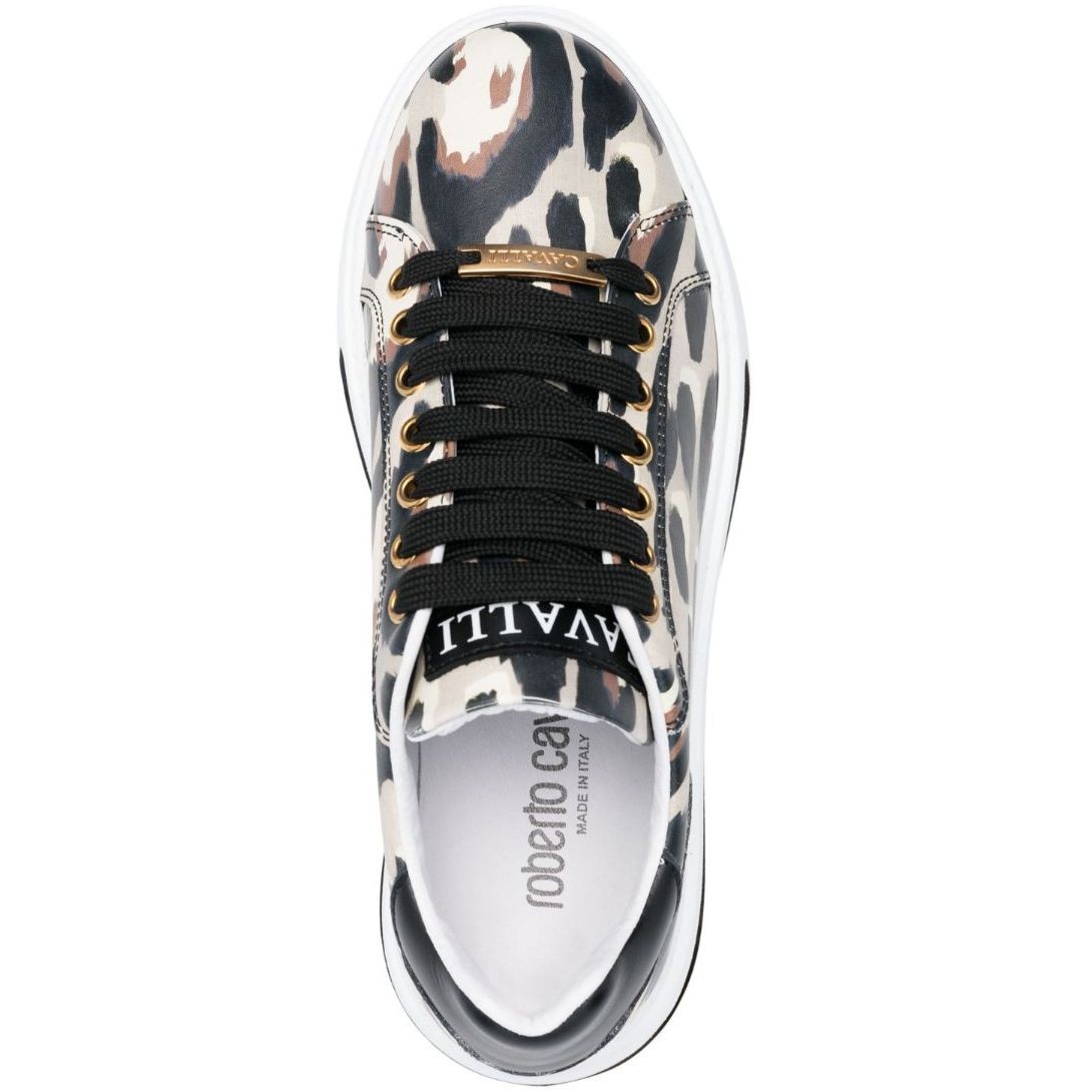 ROBERTO CAVALLI Sportiniai bateliai moterims, Balta, Sport shoe 4