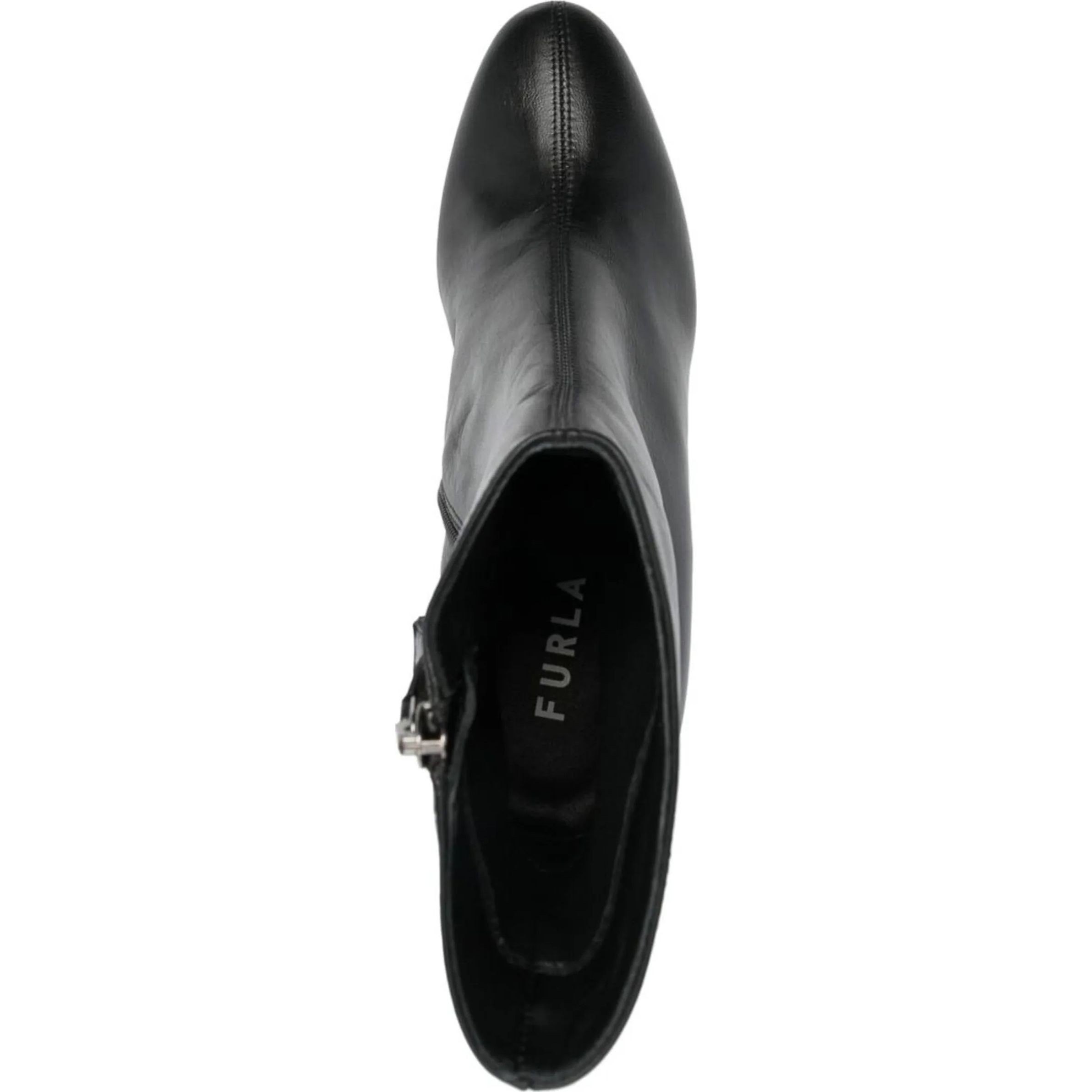 FURLA Aulinukai moterims, Juoda, Furla block ankle boot 4