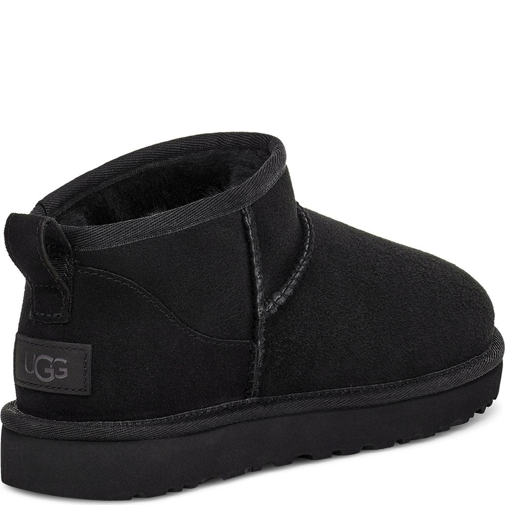 UGG Aulinukai moterims, Juoda, Classic Ultra Mini booties 4