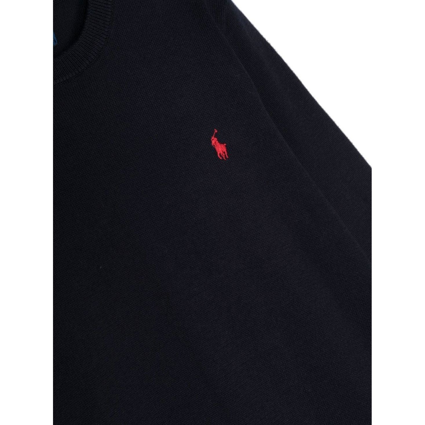 RALPH LAUREN KIDS Sportinis nertinis berniukams, Mėlyna, Crewneck sweater (2-7) 3