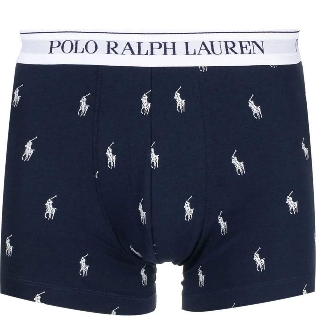 POLO RALPH LAUREN UW Ilginti apatiniai vyrams, Mėlyna, Clssic trunk-3 pack-trunk 1