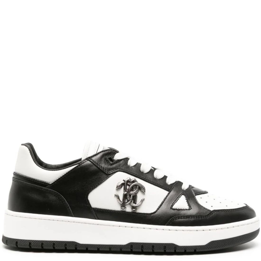 ROBERTO CAVALLI Laisvalaikio bateliai vyrams, Juoda, Sneakers 2
