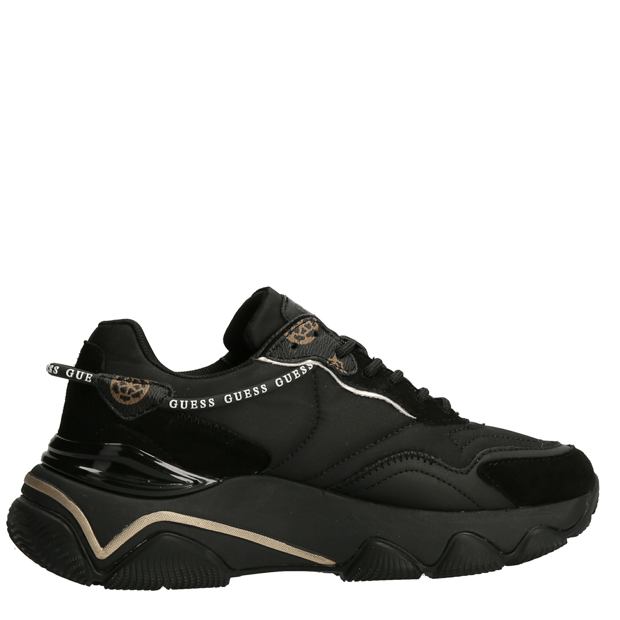 GUESS Laisvalaikio bateliai moterims, Juoda, MICOLA 4