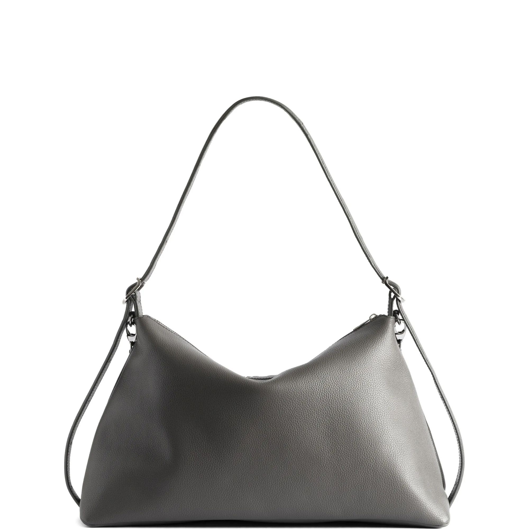 ZADIG&VOLTAIRE Pirkinių krepšys moterims, Juoda, Jim grained leather 2