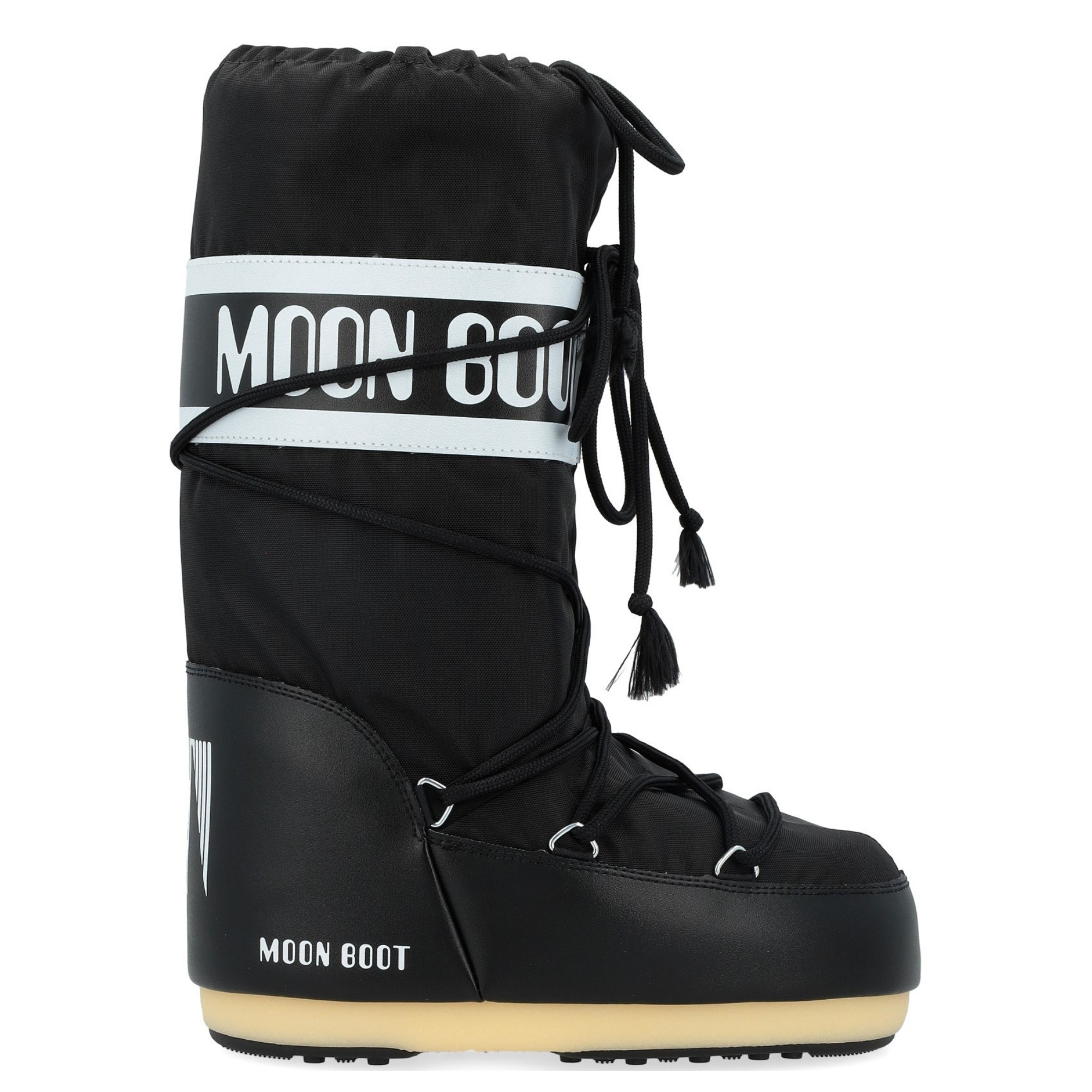 MOON BOOT Auliniai moterims, Juoda, Mb icon nylon boots 1