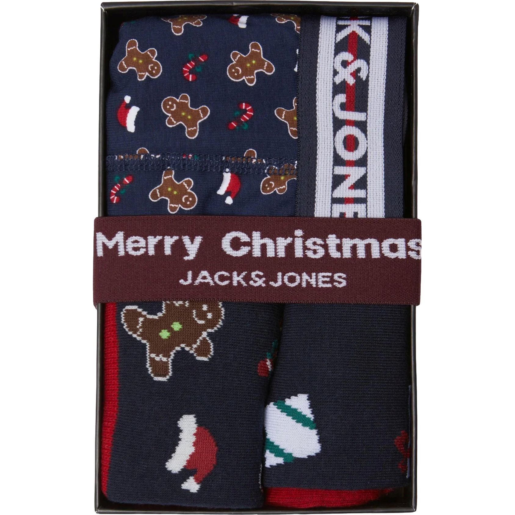 JACK & JONES Apatinė kostiumėlio dalis vyrams, Mėlyna, JACGINGERMAN GIFTBOX 1