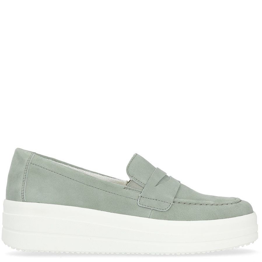 REMONTE Loaferiai moterims, Žalia, LOAFERS 3
