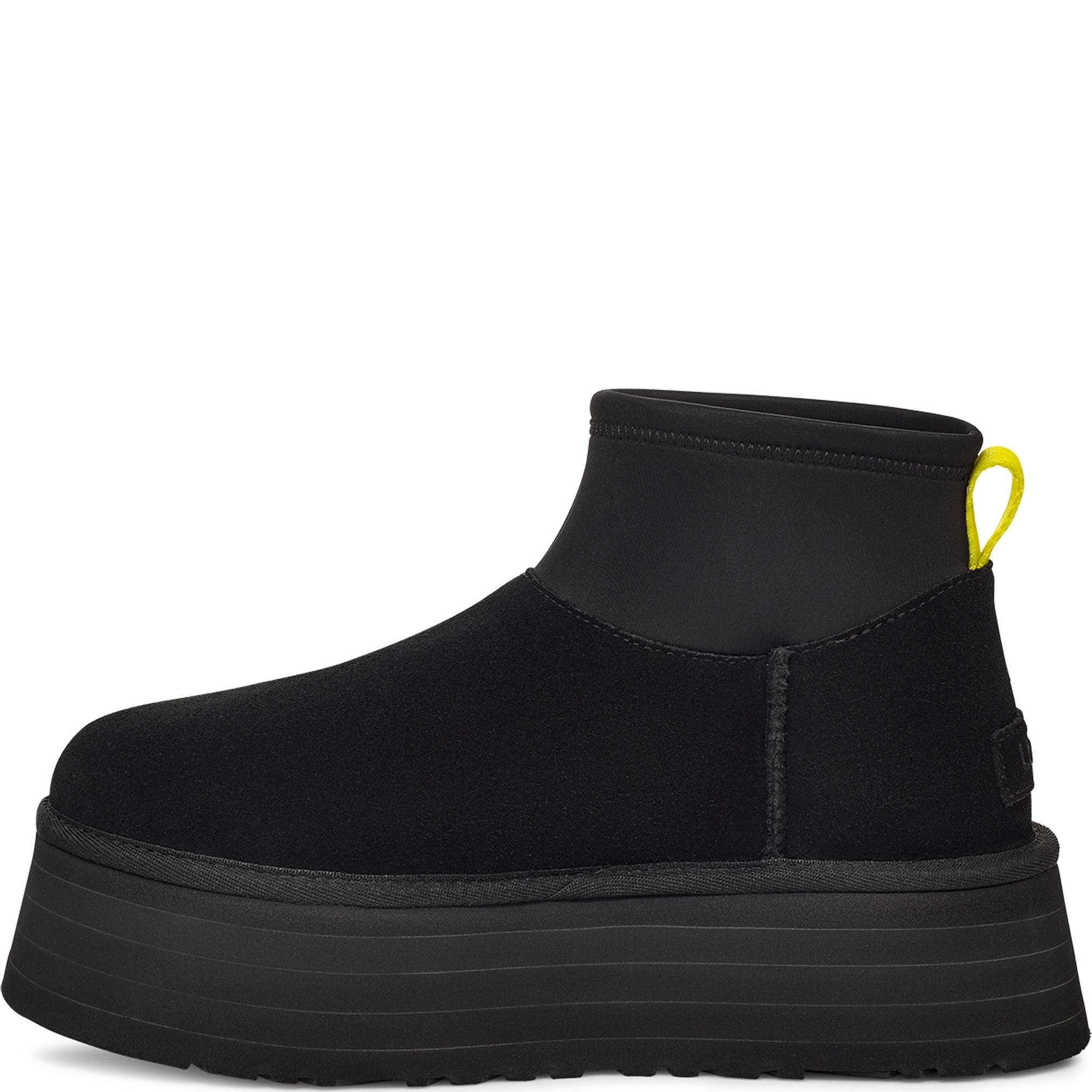 UGG Pašiltinti auliniai moterims, Juoda, Classic mini dipper warm boots 3