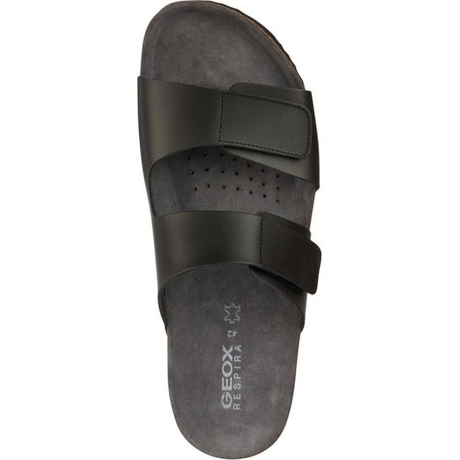 GEOX Šlepetės vyrams, Juoda, Sandal ghita 5