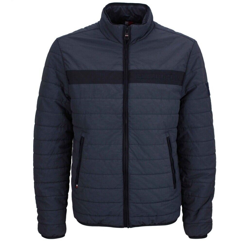 TOMMY HILFIGER Pūkinė striukė vyrams, Mėlyna, Gmd padded regatta jacket 1