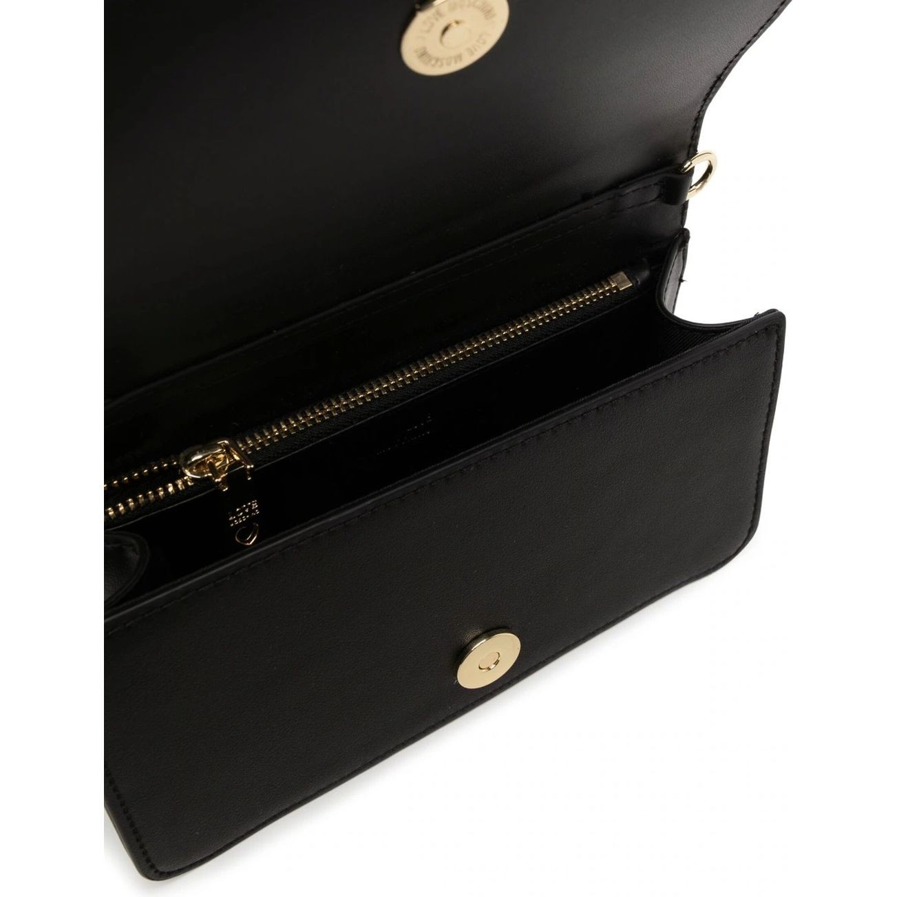LOVE MOSCHINO Rankinė per petį moterims, Juoda, Crossbody 4