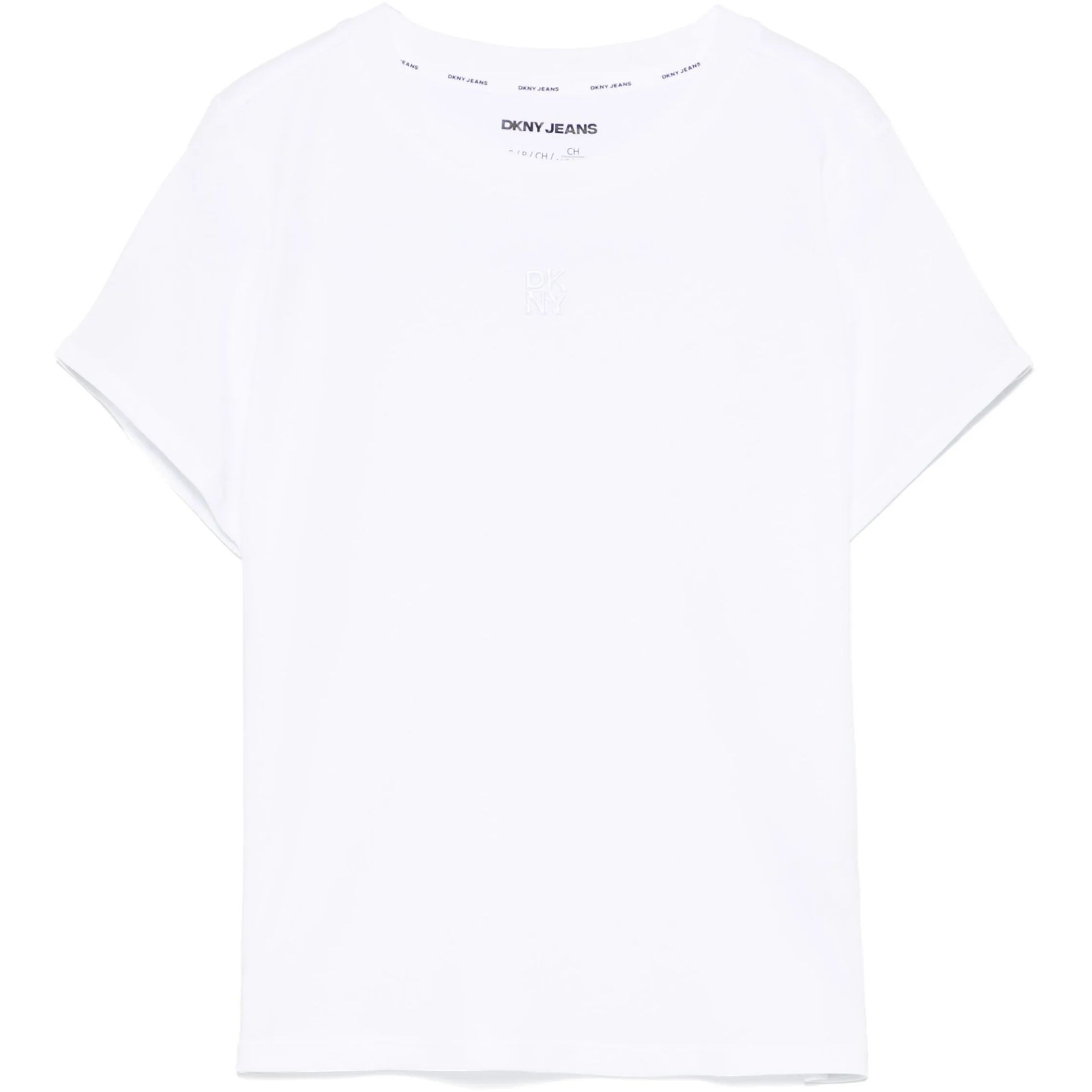 DKNY Megztinis moterims, Balta, New york stack patch 1