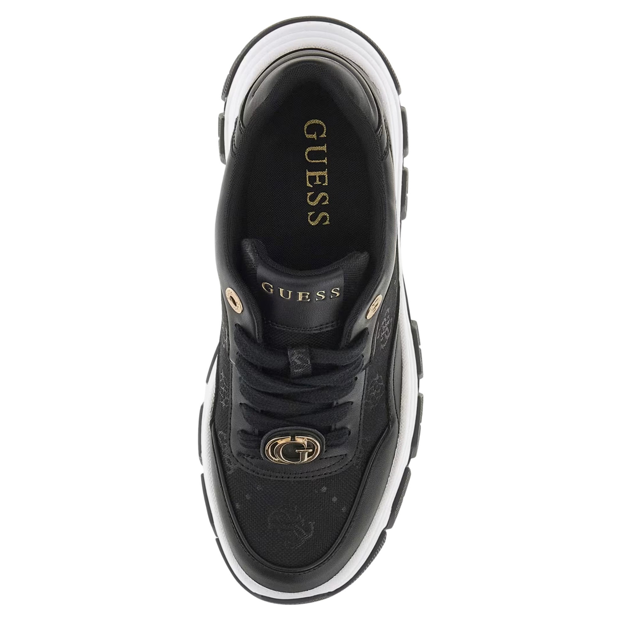 GUESS Laisvalaikio bateliai moterims, Juoda, Berrett2 Leisure 3