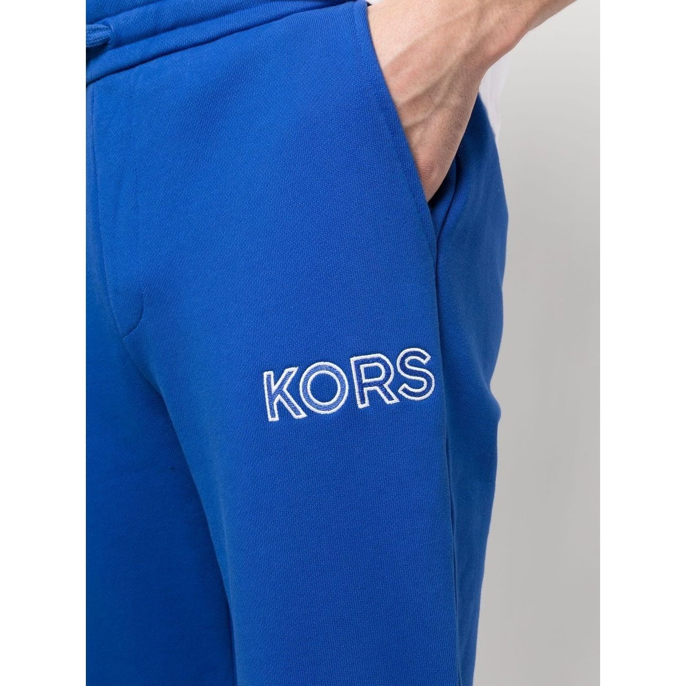 MICHAEL KORS Sportinės kelnės vyrams, Mėlyna, Kors emb jogger 4