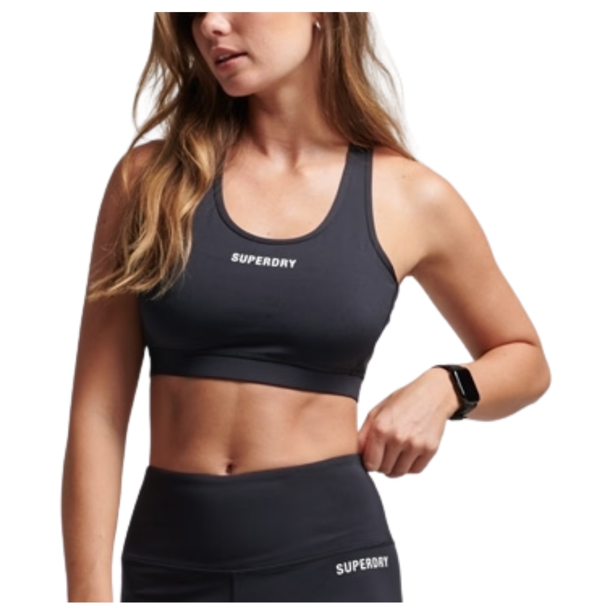 SUPERDRY Liemenėlė moterims, juoda, PERFORMANCESPORT