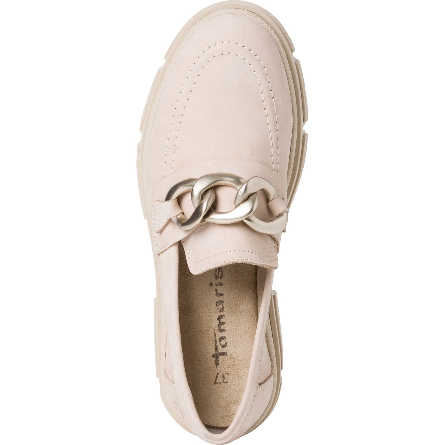 TAMARIS Loaferiai moterims, Smėlio, LOAFERS 3