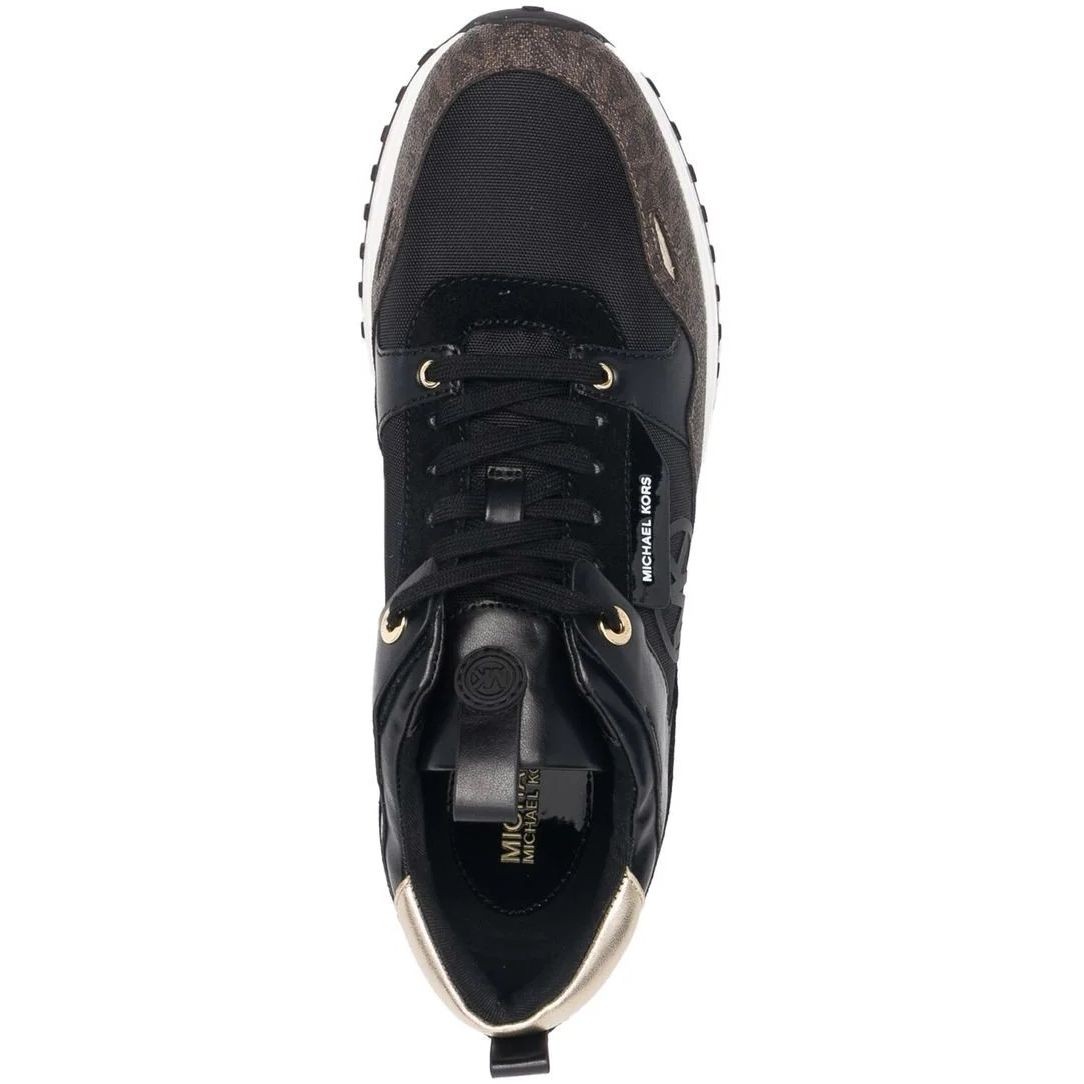 MICHAEL KORS Sportiniai bateliai moterims, Juoda, Theo trainer 4