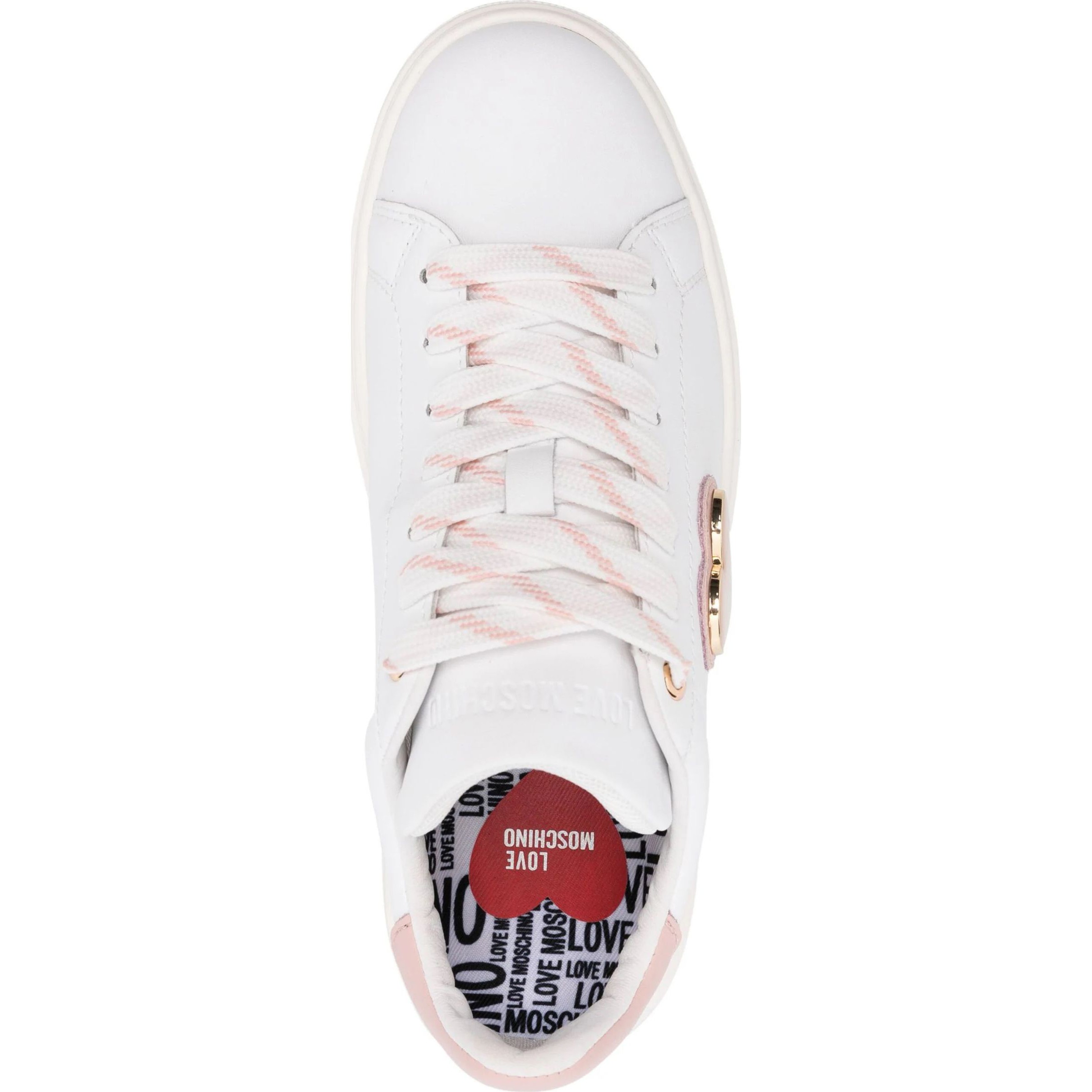 LOVE MOSCHINO Sportiniai bateliai moterims, Balta, Sneakers 4