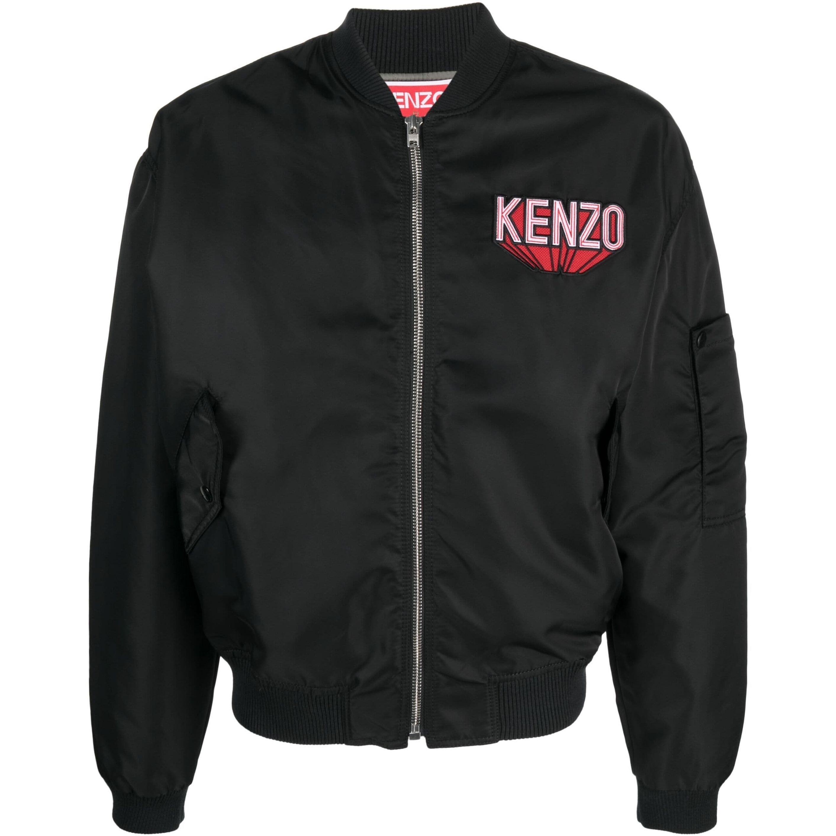 KENZO Bomberis vyrams, Juoda, Kenzo 3d flight bomber 1