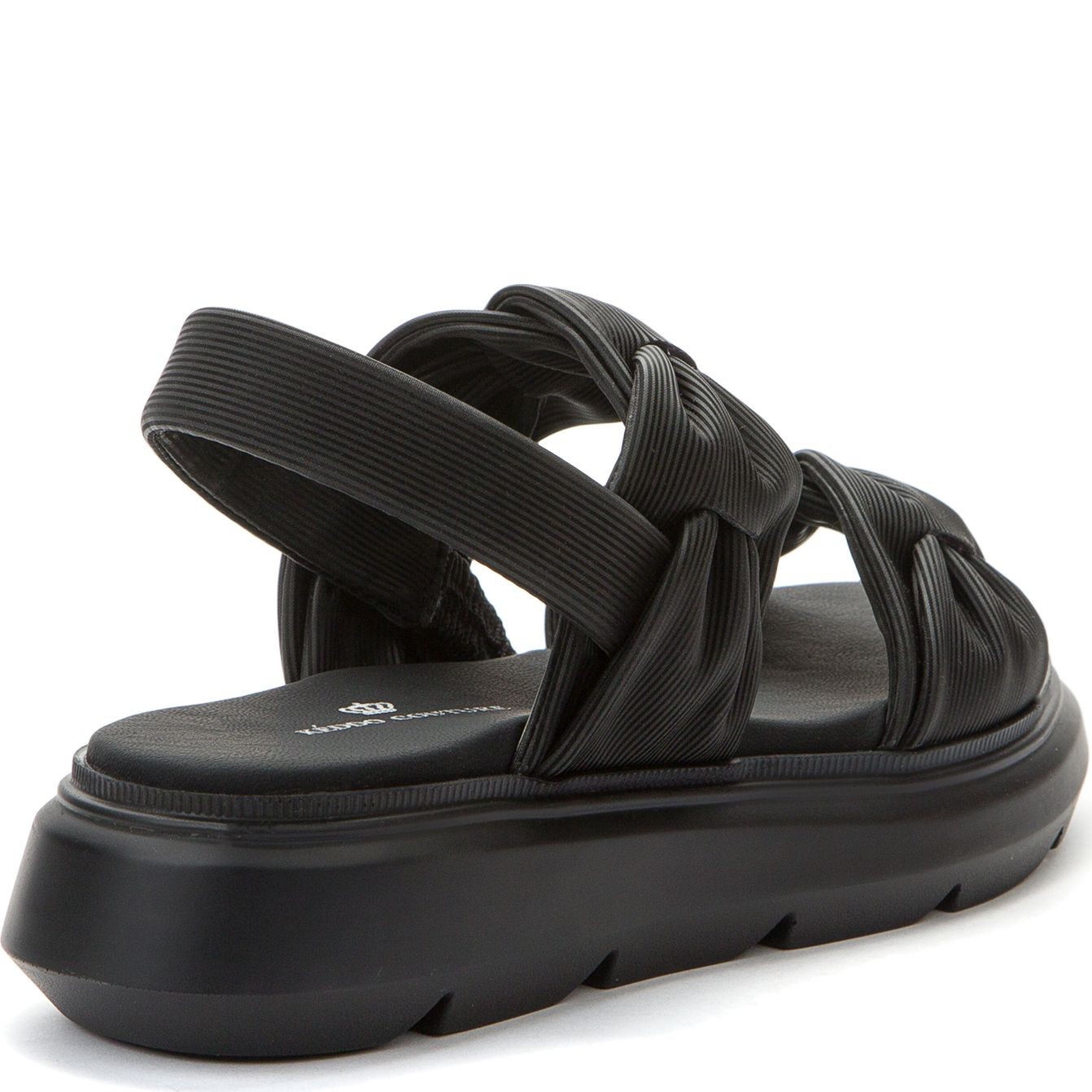 KEDDO Basutės moterims, Juoda, SANDALS 3