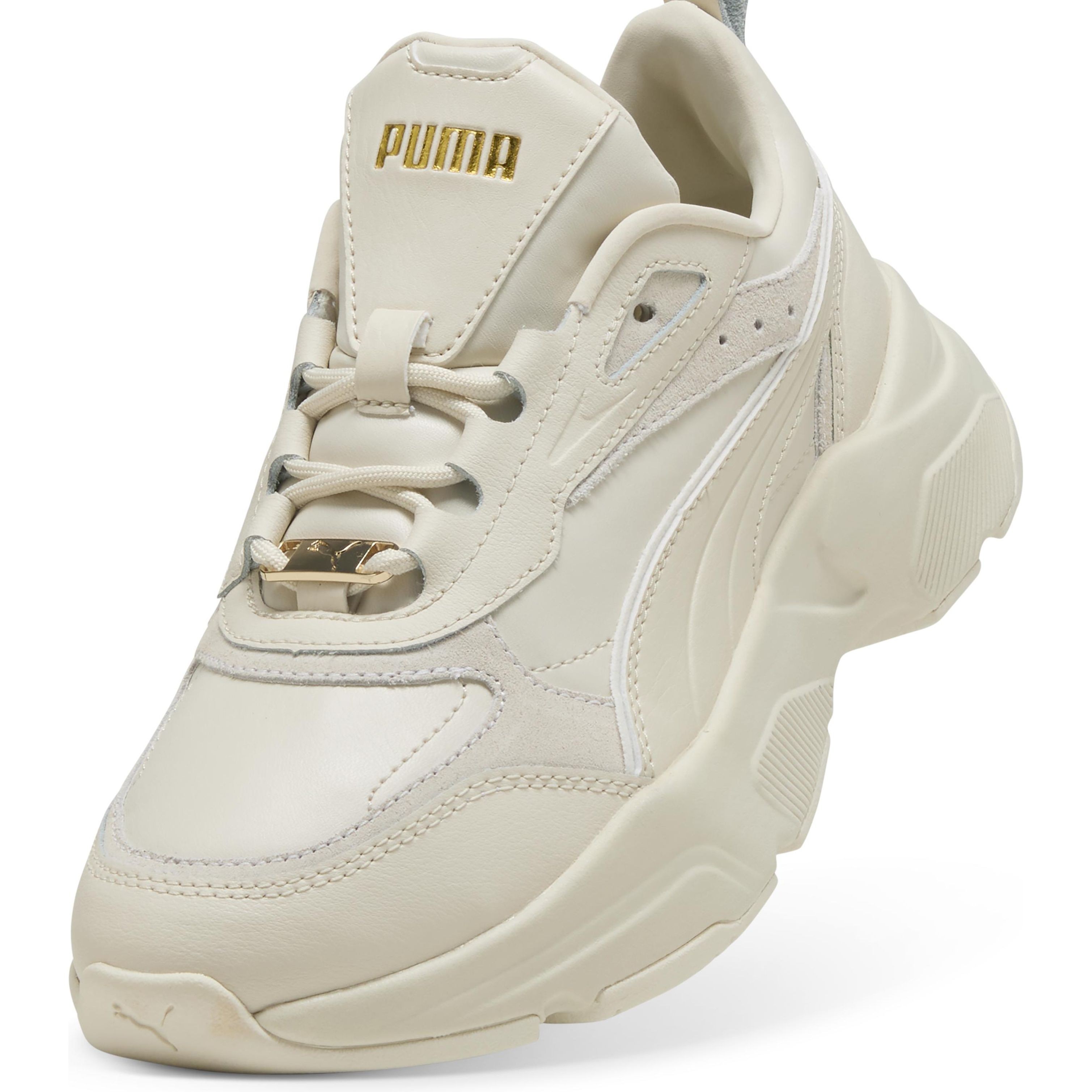 PUMA Laisvalaikio bateliai moterims, Smėlio, Cassia Lux sneaker 4