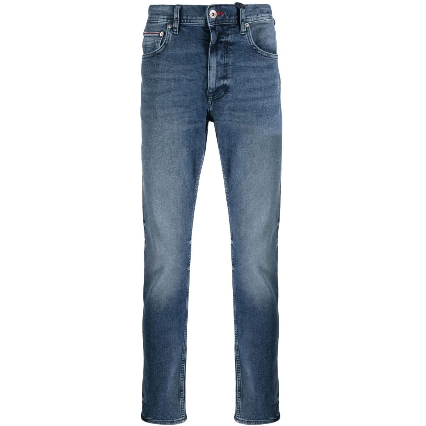 TOMMY HILFIGER Aptempti džinsai vyrams, Mėlyna, Tapered houston pstr 6yrs west 1