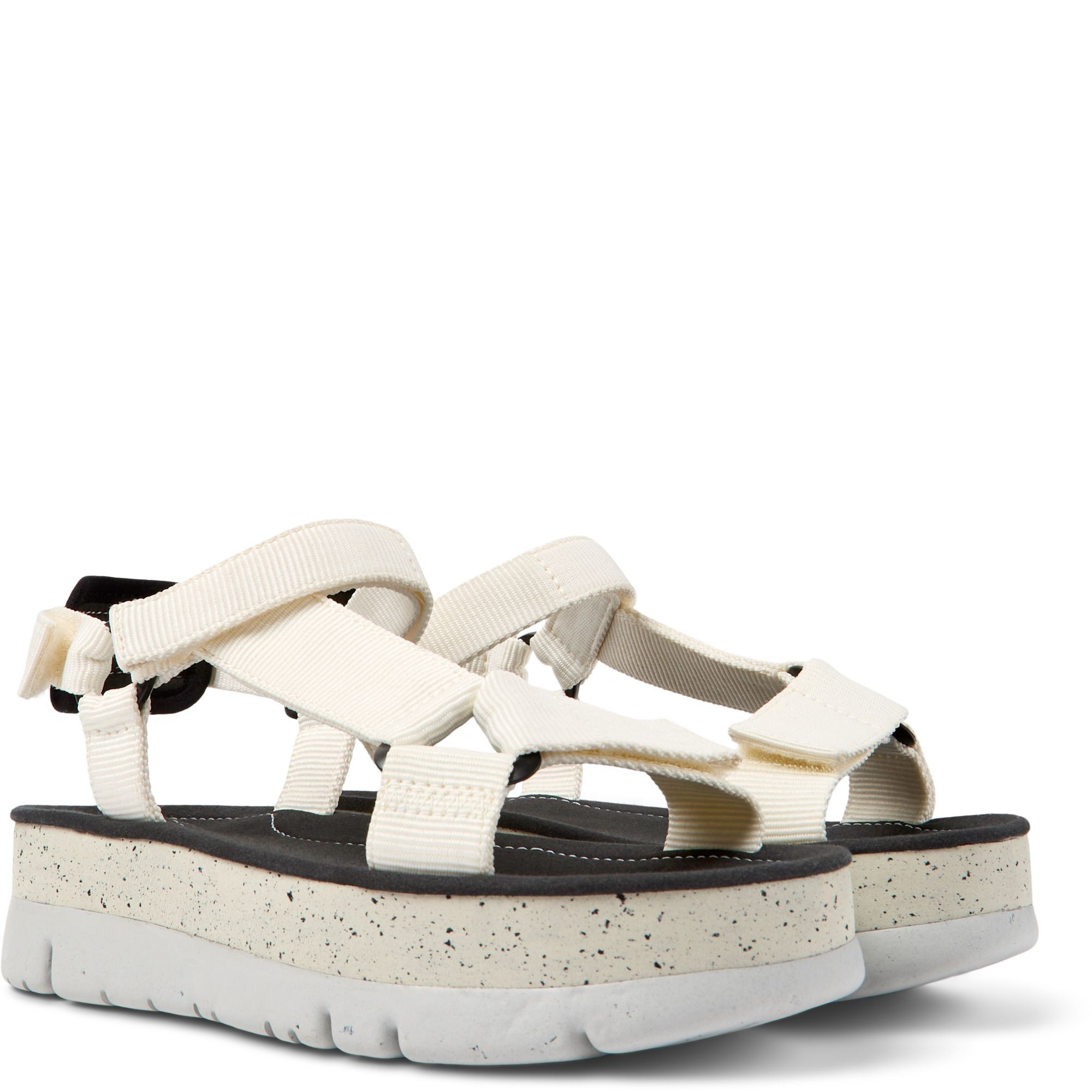 CAMPER Basutės moterims, Balta, Oruga Up Sandals 1