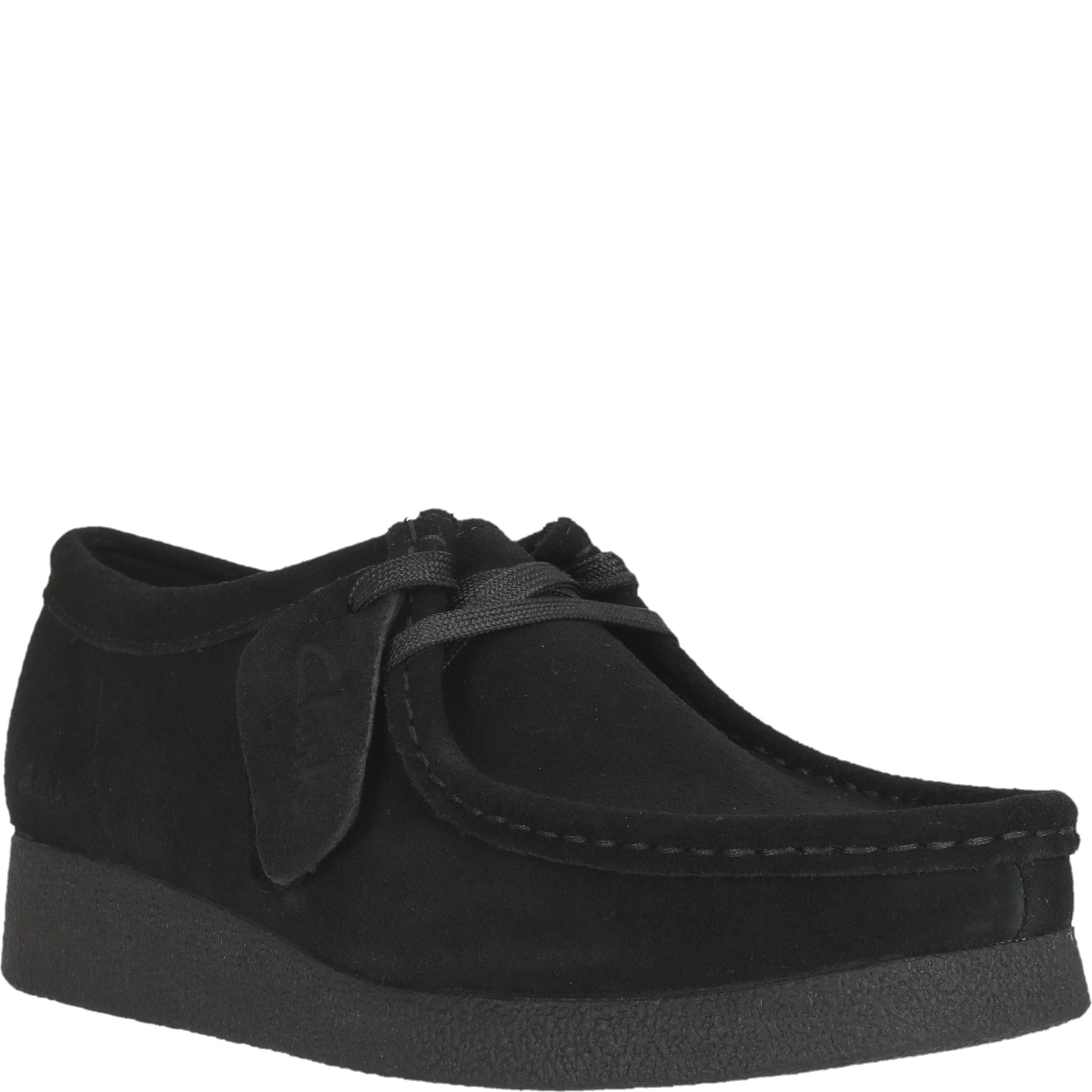 CLARKS Laisvalaikio bateliai moterims, Juoda, WallabeeEVOSh leisure 1