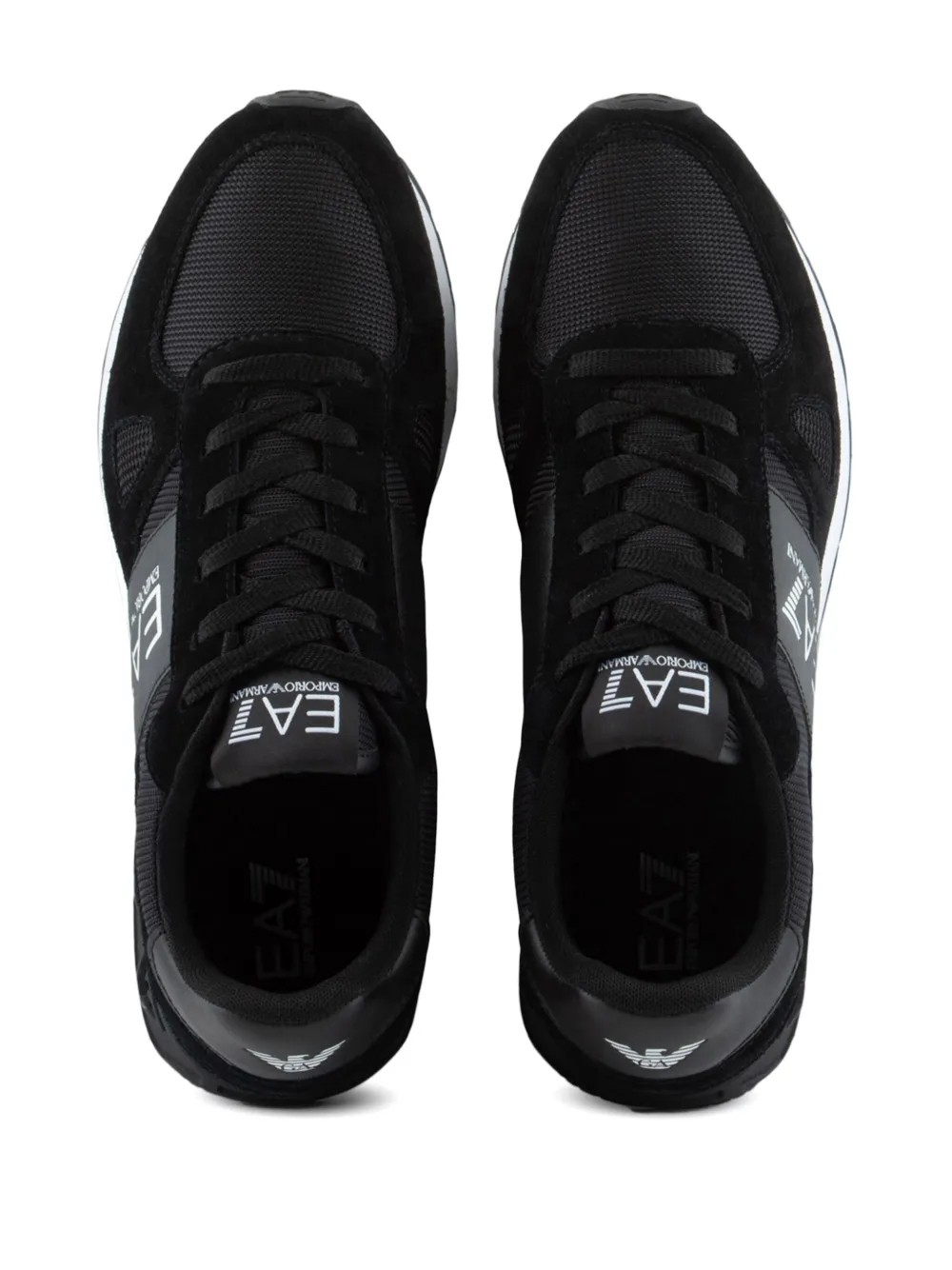 EA7 Sportiniai bateliai vyrams, Juoda, Sneaker 3