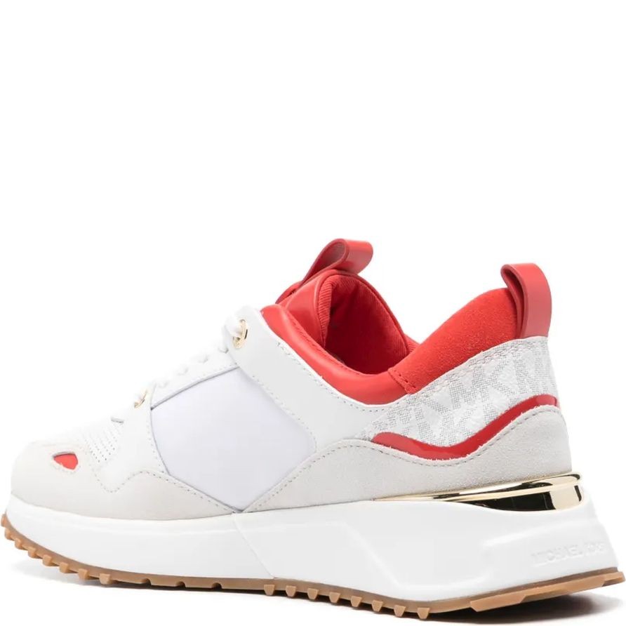 MICHAEL KORS Laisvalaikio bateliai moterims, Ruda, Theo trainer 3