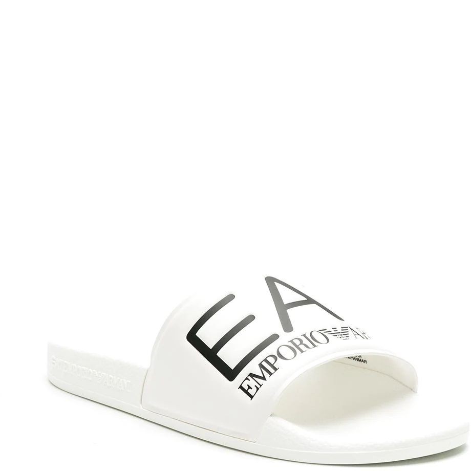 EA7 Šlepetės, Balta, SLIPPER VISIBILITY S 2