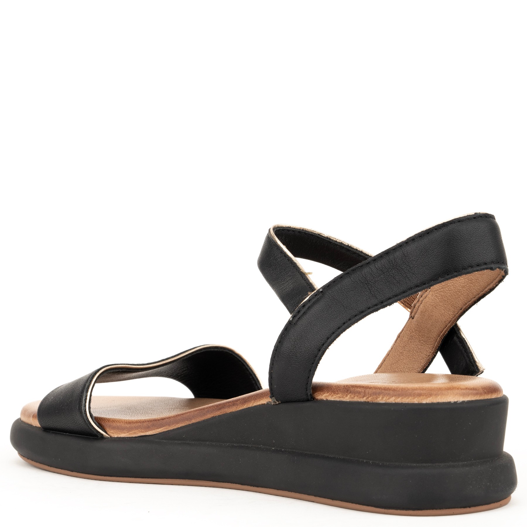 LA CONTE Basutės moterims, Juoda, Sandals 3