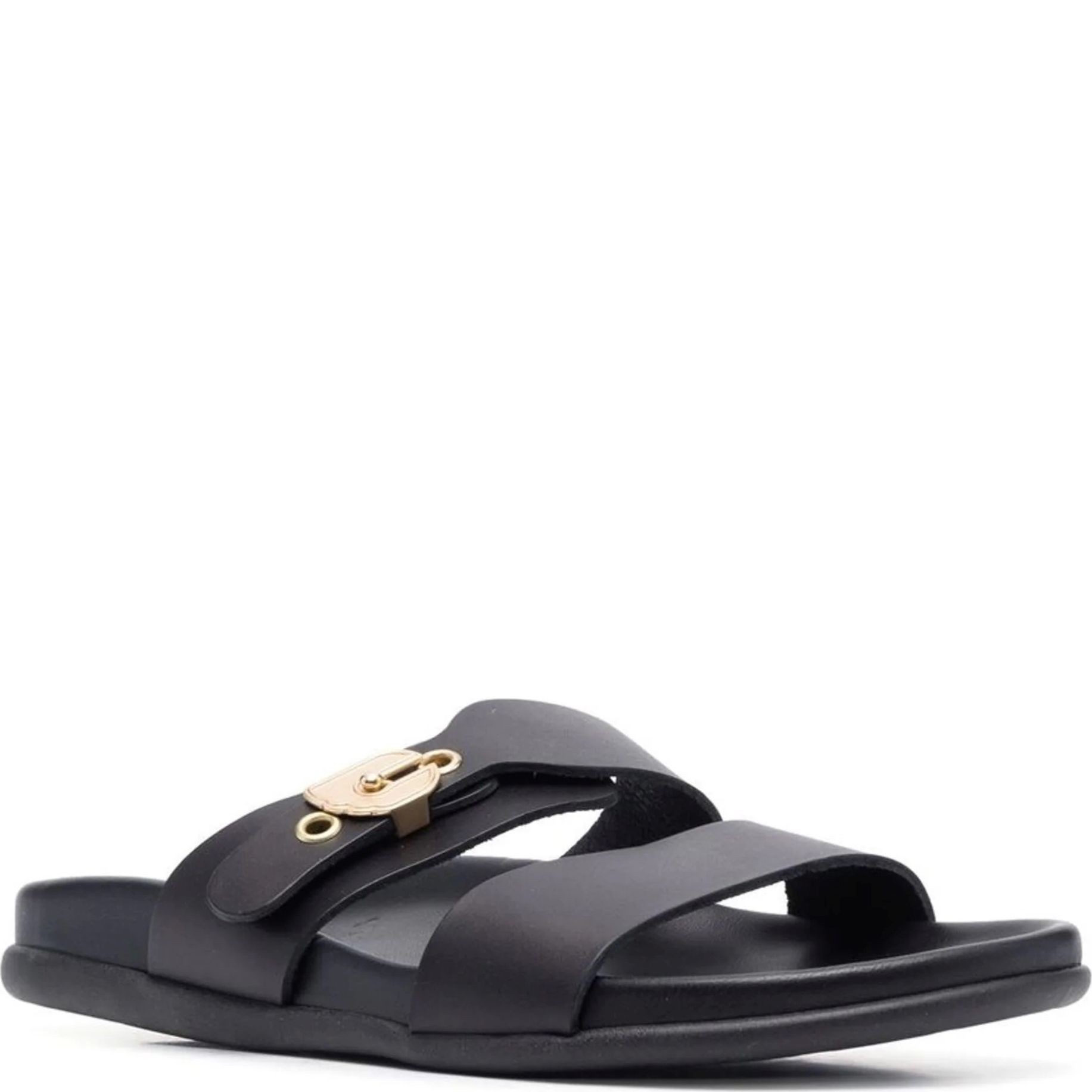 ANCIENT GREEK SANDAL Basutės moterims, Juoda, Latria vachetta sandals 1