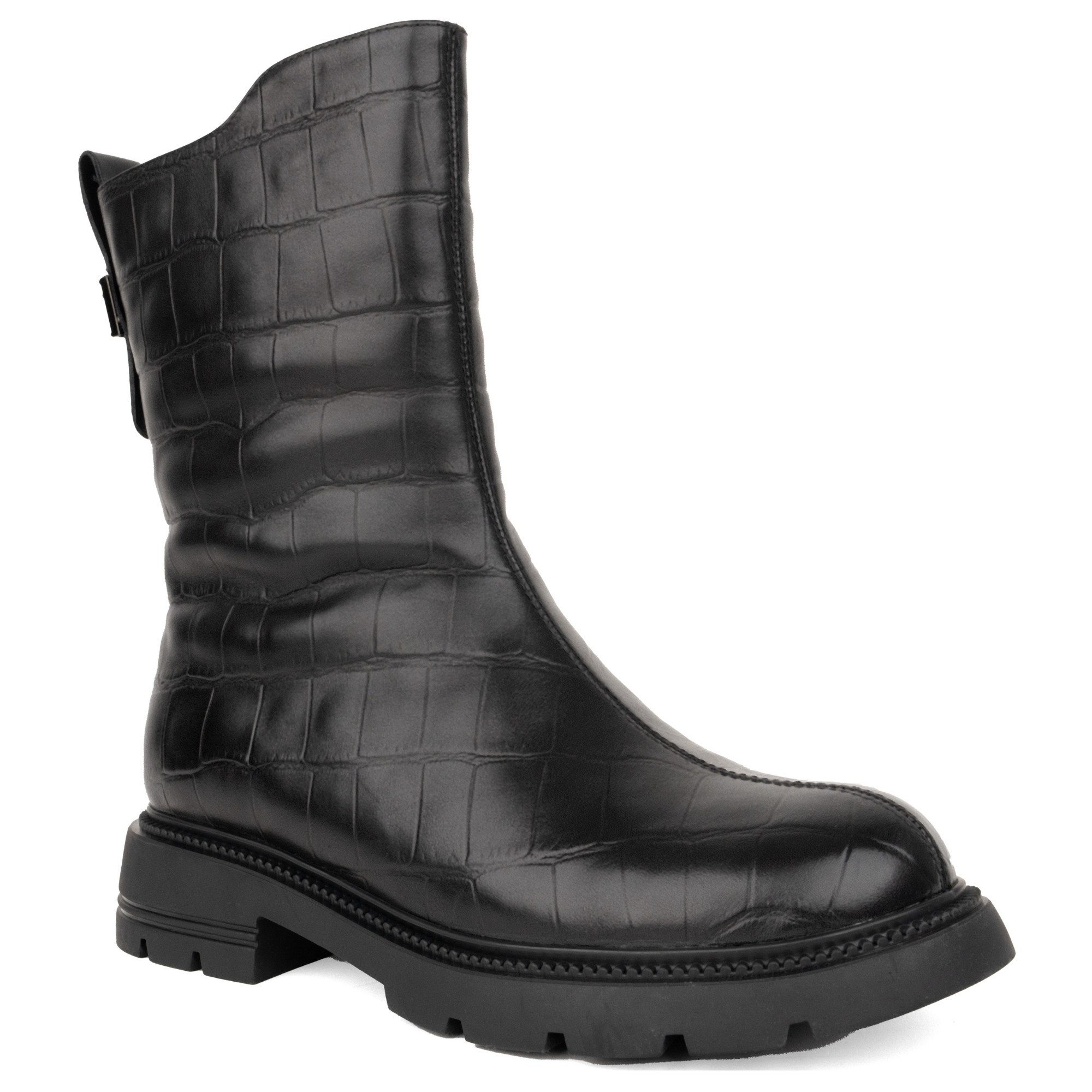 SERGIO MORETTI Aulinukai moterims, Juoda, Booties, SMR6045-25202-FUBLK 1