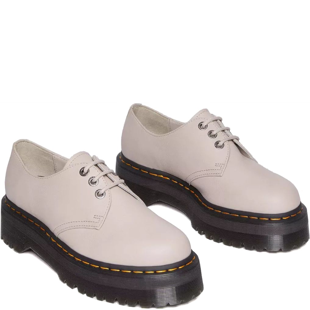DR. MARTENS Klasikiniai batai moterims, Smėlio, 1461 Quad Ii Formal 3