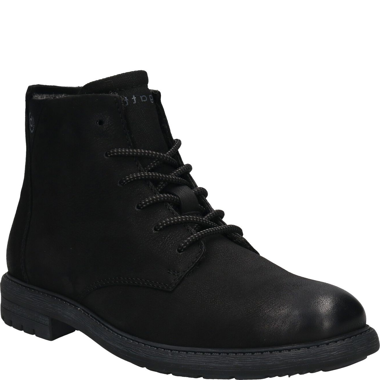 BUGATTI Pašiltinti aulinukai vyrams, Juoda, Wm Booties 1