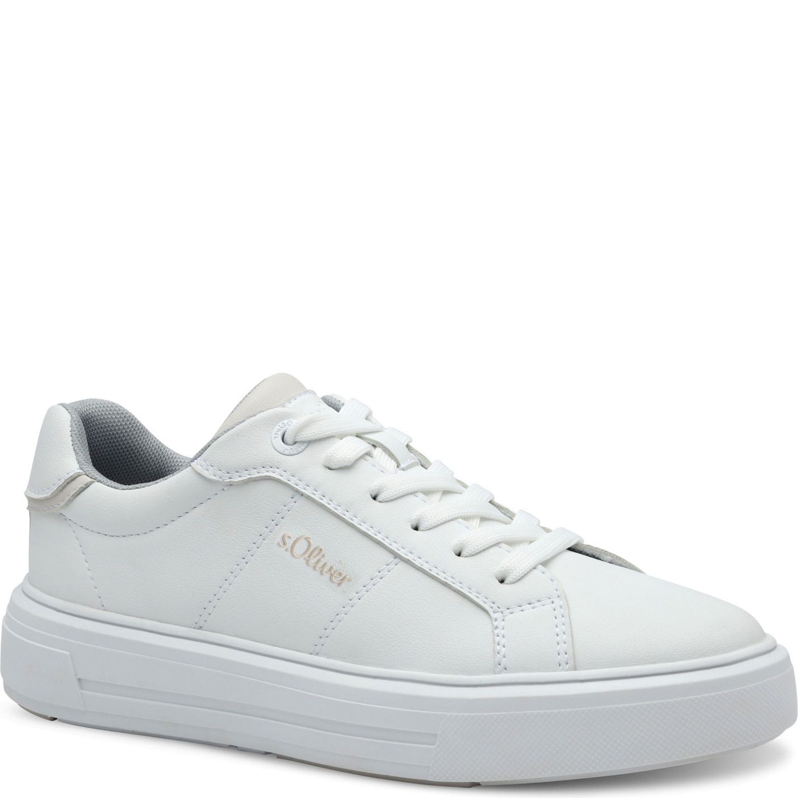 S.OLIVER Laisvalaikio bateliai moterims, Balta, Women Lace-upp 1