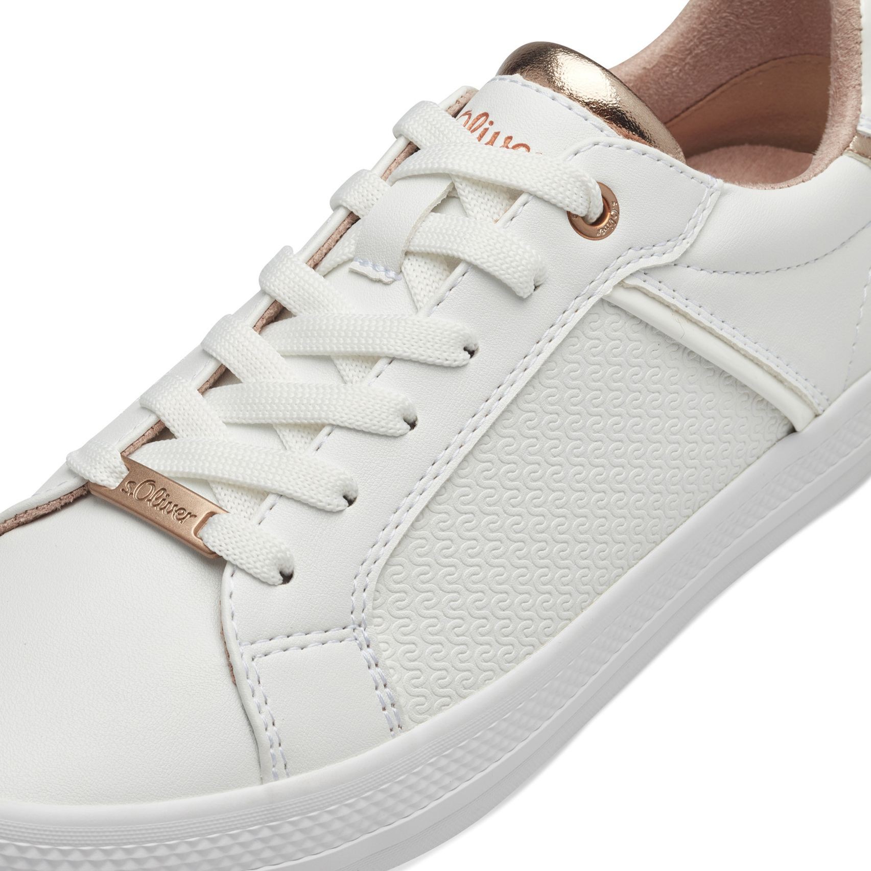 S.OLIVER Laisvalaikio bateliai moterims, Balta, Women Lace-up 6