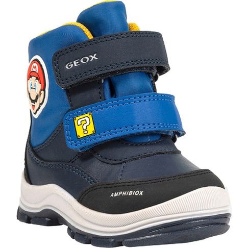 GEOX Aulinukai berniukams, Mėlyna, Flanfil booties 1
