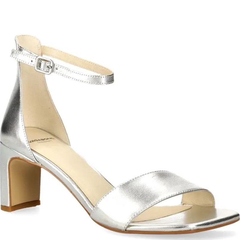 VAGABOND Basutės moterims, Sidabrinė, Luisa sandals 1