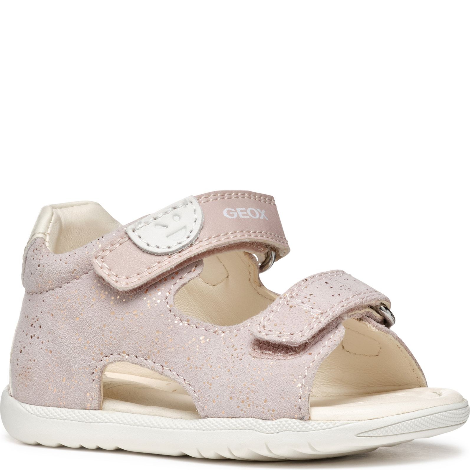GEOX Basutės mergaitėms, Rožinė, Macchia sandals 1
