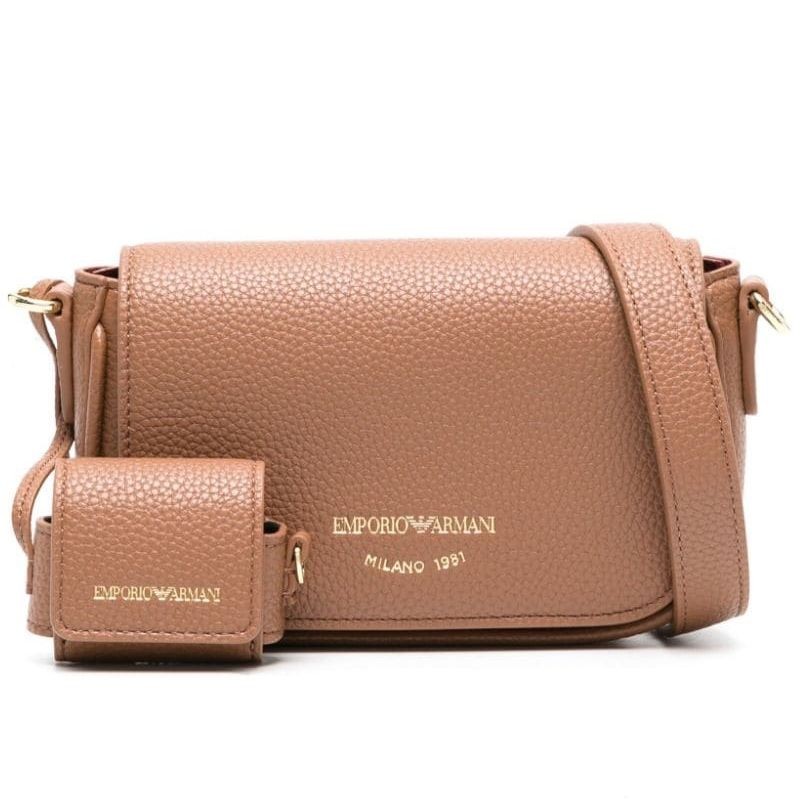 EMPORIO ARMANI Rankinė per petį moterims, Ruda, Mini bag 1