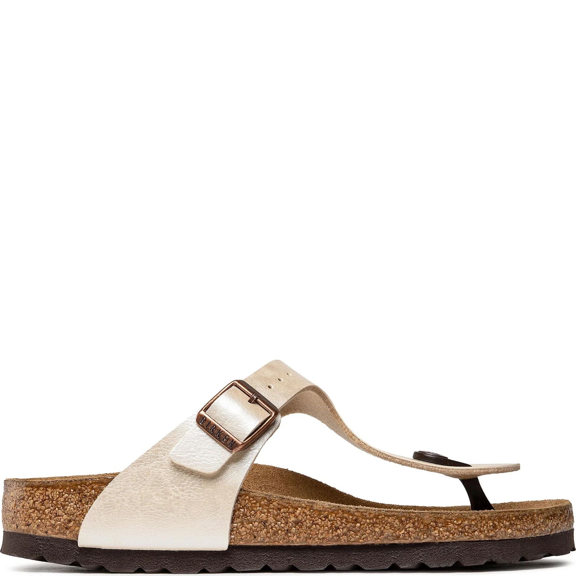 BIRKENSTOCK Šlepetės moterims, Balta, Gizeh BF slippers 2