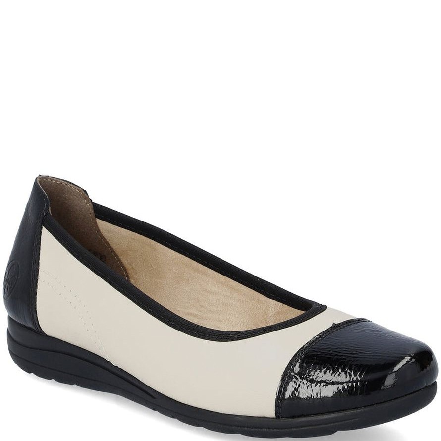 RIEKER Balerinos moterims, Balta, BALLERINAS 1