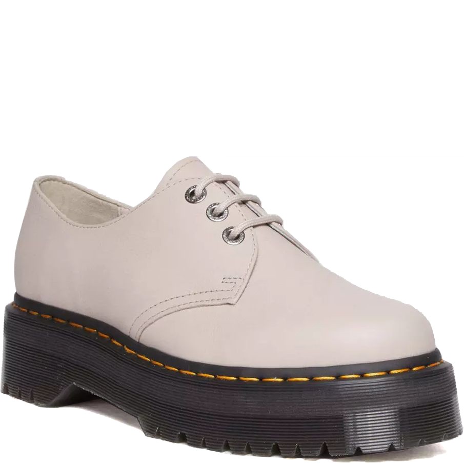 DR. MARTENS Klasikiniai batai moterims, Smėlio, 1461 Quad Ii Formal 1