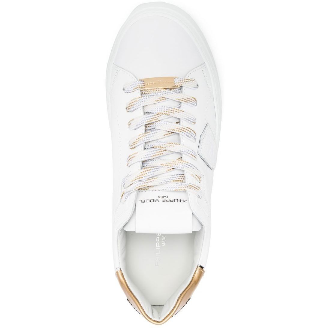 PHILIPPE MODEL Sportiniai bateliai moterims, Juoda, Temple low woman sneaker 4